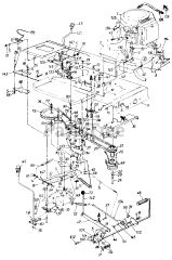 MTD 131-784G - MTD Lawn Tractor (1991)