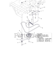 Gravely 992292 (Pro-Turn 260) - Gravely Pro-Turn 60" Zero-Turn Mower, Yamaha EFI (SN: 062000 - 069999) Transaxle Drive
