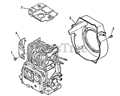 Echo WP-3000 - Echo Water Pump (SN: F0000 - F7298)