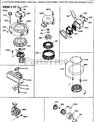 Tecumseh AV600-660045F - Tecumseh Engine Engine Parts List #2