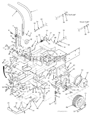 Scag STT61V-27CH - Scag Turf Tiger 61" Zero-Turn Mower, 27hp Kohler (SN: G4800001 - G4899999) Brake And Steering Components