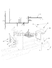 Cub Cadet 5254 E (54BE542-710) - Cub Cadet Compact Tractor Battery And Electrical 1B075G &amp; After