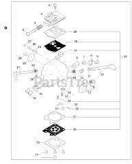 Echo CS-501 P - Echo Chainsaw (SN: C36712001001 - C36712999999)