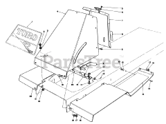 Toro 56155 (11-32) - Toro Rear-Engine Riding Mower (SN: 006000001 - 006999999) (1986)