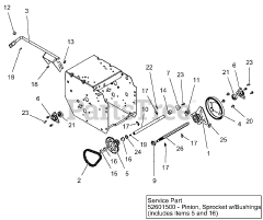 Ariens 921322 - Ariens Deluxe 28" Track Snow Blower, Ariens AX 254cc