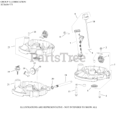 Kohler XTX775-3121 - Kohler XTX Series Engine, Made for MTD, 7.75 ft-lbs, 173cc 03 Lubrication
