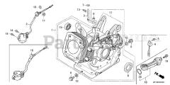 Honda GX390 UT2 PA2 (GCBCT) - Honda Engine, Made in Thailand (SN: GCBCT-1000001 - GCBCT-3485996) CYLINDER BARREL