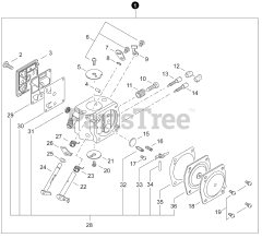 Echo CS-680 - Echo Chainsaw (SN: C68615001001 - C68615999999)
