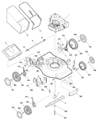 Murray MP 450 (881020) - Murray 16" Walk-Behind Mower, Canada (2010)