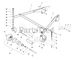 Ferris P72 (5900228) - Ferris 72" Mower Deck (SN: 1022 & Above)