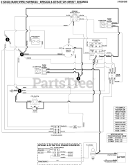 Ferris IS 2100Z (5901585) - Ferris IS2100Z Series 52" Zero-Turn Mower, 26hp Briggs & Stratton, CARB Electrical Schematic - PTO Clutch Circuit - B&amp;S 49R977 S/N: 2017954956 &amp; Above