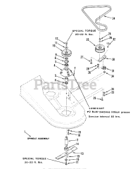 Toro 03-08BP03 (A-81) - Toro Rear-Engine Riding Mower (1983)