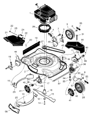 Murray 226111x92A - Murray 22" Walk-Behind Mower (2005)