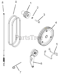 Ariens 726008 - Ariens Dual Attachment Belt Kit
