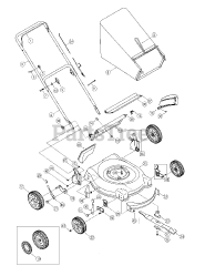 Bolens 11B-414E765 - Bolens Walk-Behind Mower (2005)