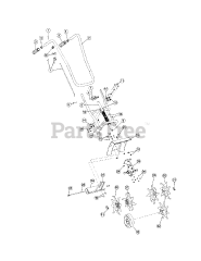Craftsman 316.292561 (21BS122R799) - Craftsman Tiller (2005) (Sears)