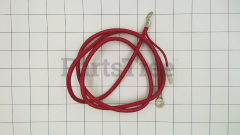 RedMax 532421297 Battery Ground Cable, Rear 8 Ga 44"