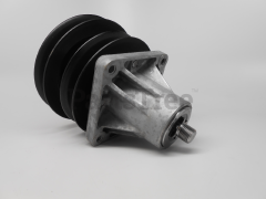 MTD 618-04134D Double Pulley Spindle Assembly - image 3