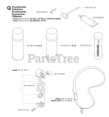 Husqvarna HA 850 - Husqvarna Hedge Trimmer Attachment (SN: 20070100001 - 20090900000) ACCESSORIES