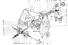 Toro 38073 (724) - Toro 24" Snow Thrower (SN: 039000001 - 039999999) (1993) Auger Assembly