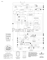 Husqvarna LGT 2554 (960450031-00) - Husqvarna 54" Lawn Tractor (2010-11) SCHEMATIC