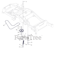 Ariens 991326 - Ariens Apex 52" Zero-Turn Mower, 23hp Kawasaki FR, Side-Discharge (SN: 135000 - 199999) Transaxle Drive