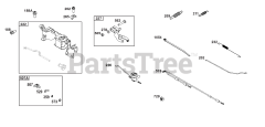 Briggs & Stratton 386447-0411-B1 - Briggs & Stratton Horizontal Engine Controls Group