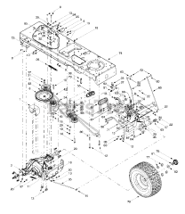 Yard-Man 14AZ804P401 - Yard-Man Garden Tractor (2000)