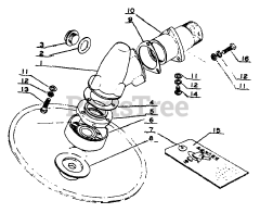 Echo SRM-201 F - Echo String Trimmer Gear Case