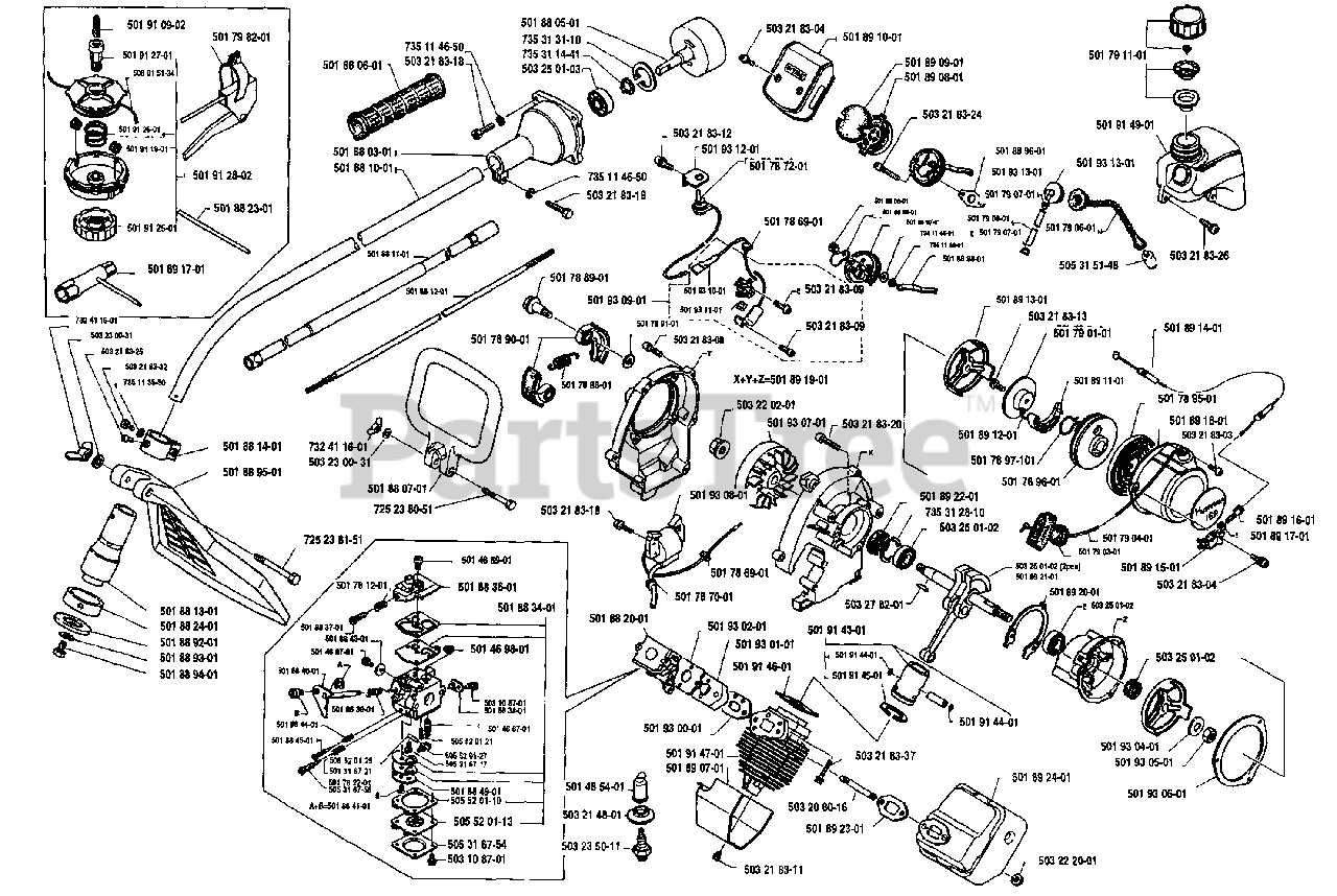 Husqvarna 16 R Husqvarna String Trimmer (198501) General Assembly