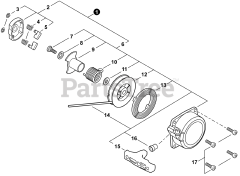 Echo PB-580 T - Echo Backpack Blower (SN: P64212001001 - P64212999999)