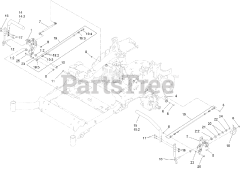 Toro 72947 (6000) - Toro 72" Z Master Zero-Turn Mower, Side-Discharge Deck (SN: 400000000 - 406343040) Motion Control Assembly