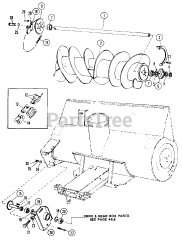 Snapper 7060377 - Snapper 48" Snow Thrower Attachment for MF Series