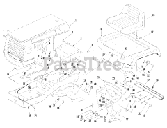 Homelite T-15 (1600115) - Homelite Garden Tractor, 15hp
