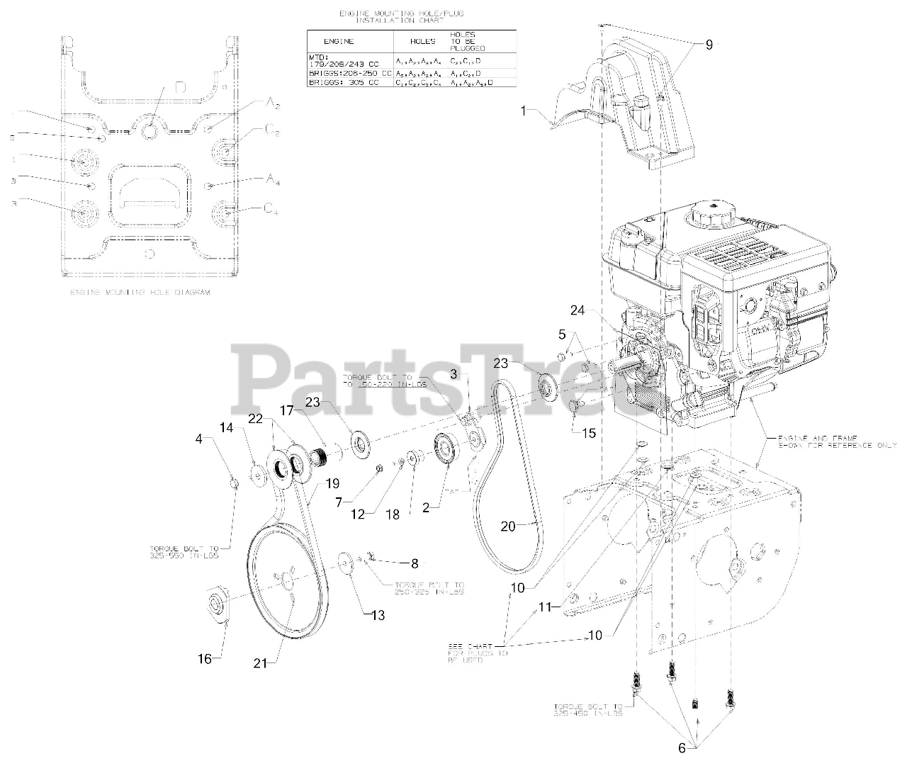 TroyBilt 2660 (31AM6BO3711) TroyBilt Storm 26