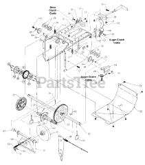 Huskee 31AE613E131 - Huskee Snow Thrower (1998) (Tractor Supply)