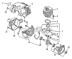 Echo SRM-1501 - Echo String Trimmer (SN: 0083387 - 0135000)