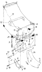 Cub Cadet 077 (190-077-100) - Cub Cadet Grass Catcher (1988) att Grass Catcher