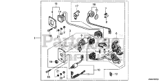 Honda BF250 A XXCA (BBJJ) - Honda Marine Engine, Made in Japan (SN: BBJJ-8000001 - BBJJ-9999999) CONTROL PANEL (1)