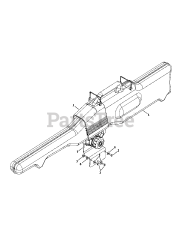 Cub Cadet 39A70006 (39A70006100) - Cub Cadet Utility Vehicle Gun Boot and Mount att Gun Boot