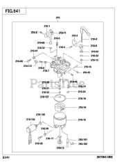 Subaru Robin EH410D23050 (EH41) - Subaru Robin Engine 641 Fuel &amp; Lubricant