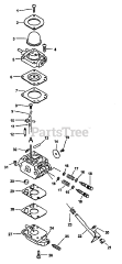 Echo TC-2100 - Echo Tiller Cultivator (Type 1) (SN: 001001 - 999999)