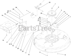 Toro 71209 (XL 320) - Toro Lawn Tractor (SN: 270000001 - 270999999) (2007)