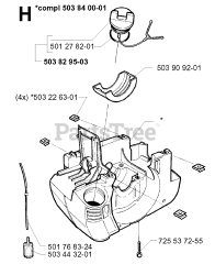 Husqvarna 225 E - Husqvarna Handheld Edger (1997-02) CRANKCASE