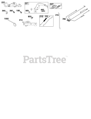 Briggs & Stratton 44U877-0010-B1 - Briggs & Stratton Vertical Engine Controls Group