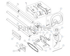 Craftsman P 210 (CMXGJAMD25PS) (41BD25PS793) - Craftsman Pole Saw