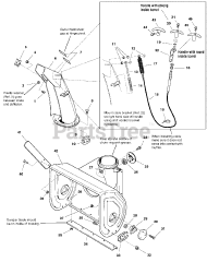 Simplicity 10560 E (1694847) - Simplicity 24" Snow Thrower, 10.5hp