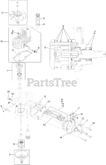 Toro 74998 (6000) - Toro 72" Z Master Zero-Turn Mower, Side-Discharge Deck (SN: 316000001 - 316999999) (2016) RH HYDRO ASSEMBLY NO. 126-1320