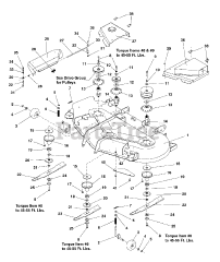 Simplicity 1693753 - Simplicity 54" Mower Deck
