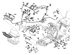 Troy-Bilt 13039 - Troy-Bilt Garden Tractor, Hydro Drive (SN: 130390100101 & Above)